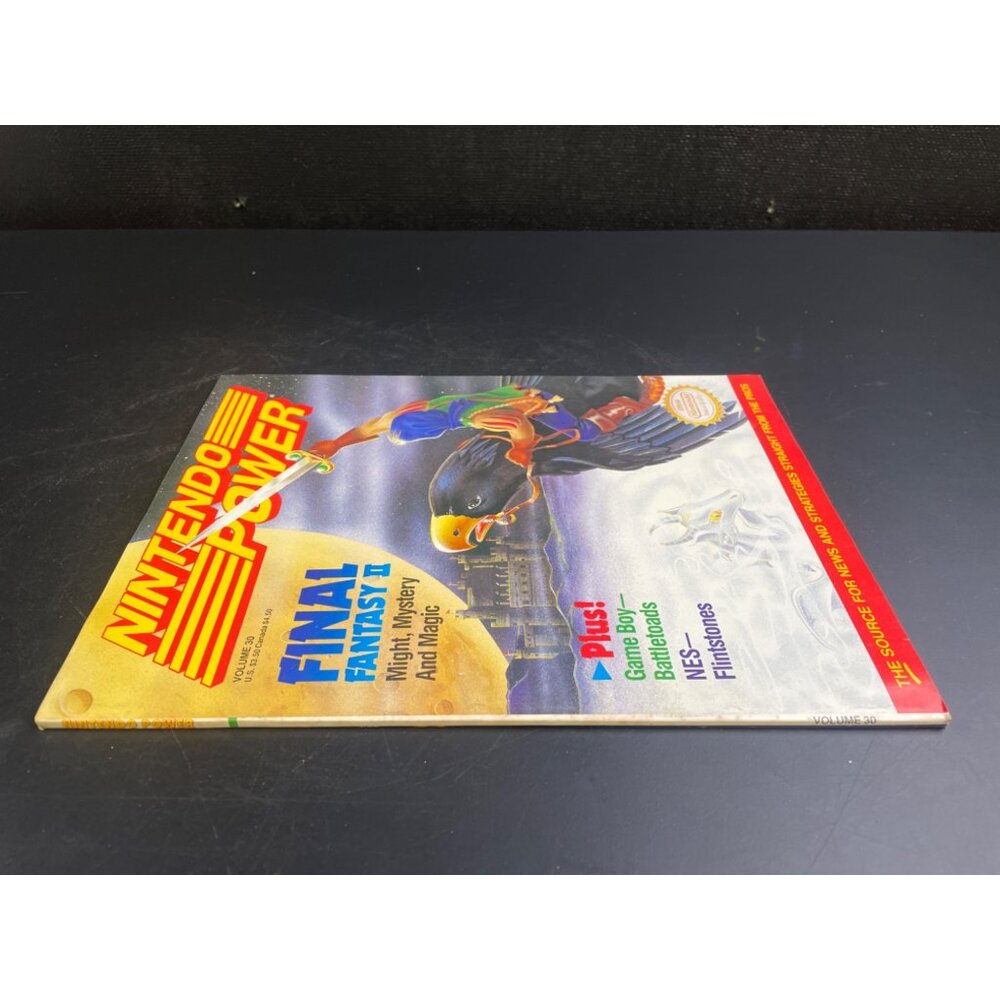 Nintendo Power Vol#30 Final Fantasy II, Battletoads,Flintones NES Complete SKU 3 - Picture 3 of 13